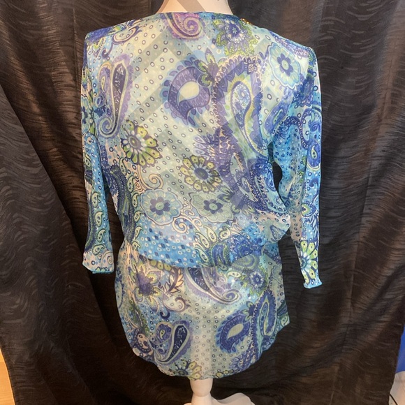 Sheer beach cover up - Picture 2 of 4